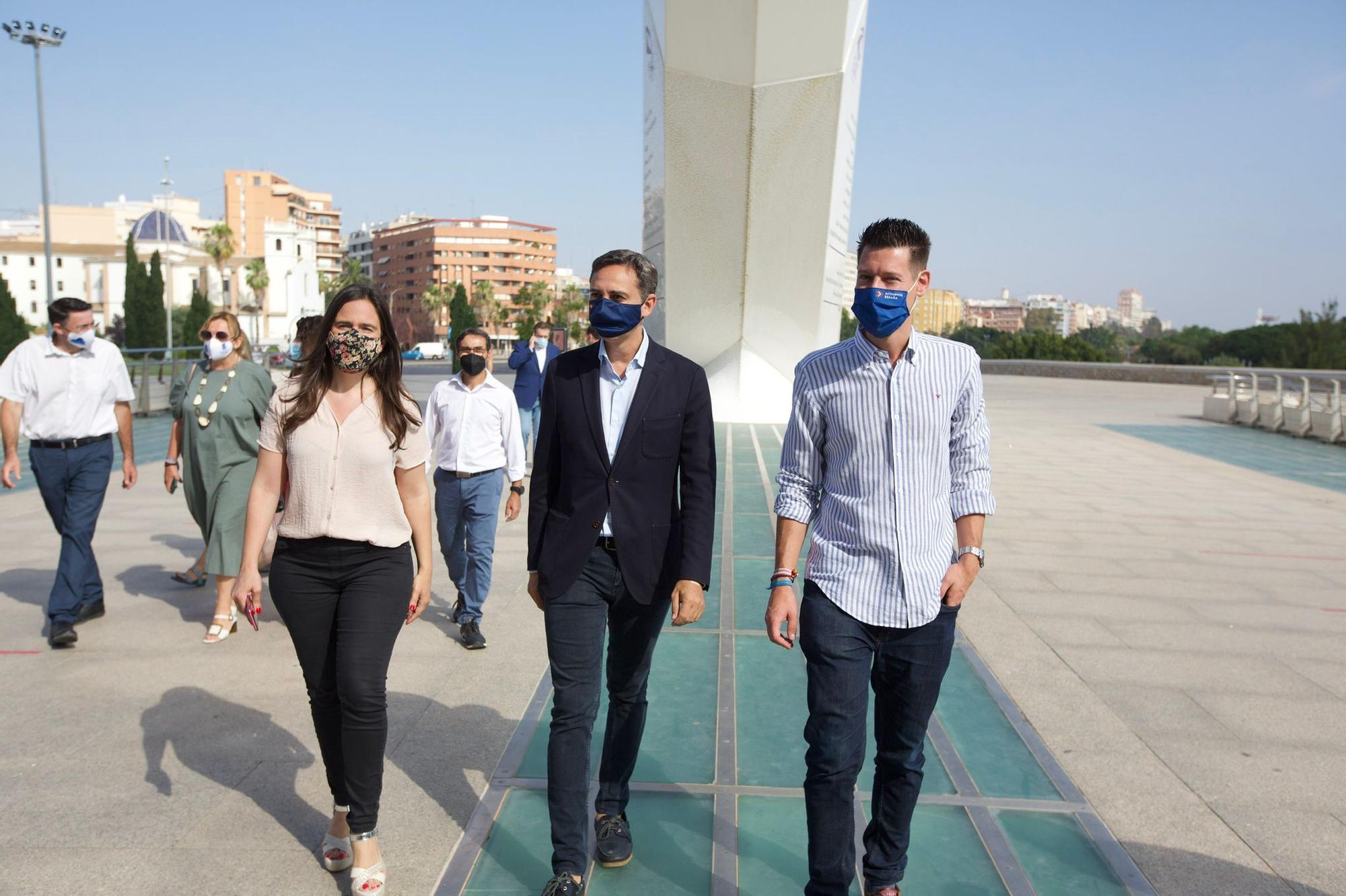 Las imágenes del congreso regional del PP celebrado en el Palau de Les Arts Reina Sofía