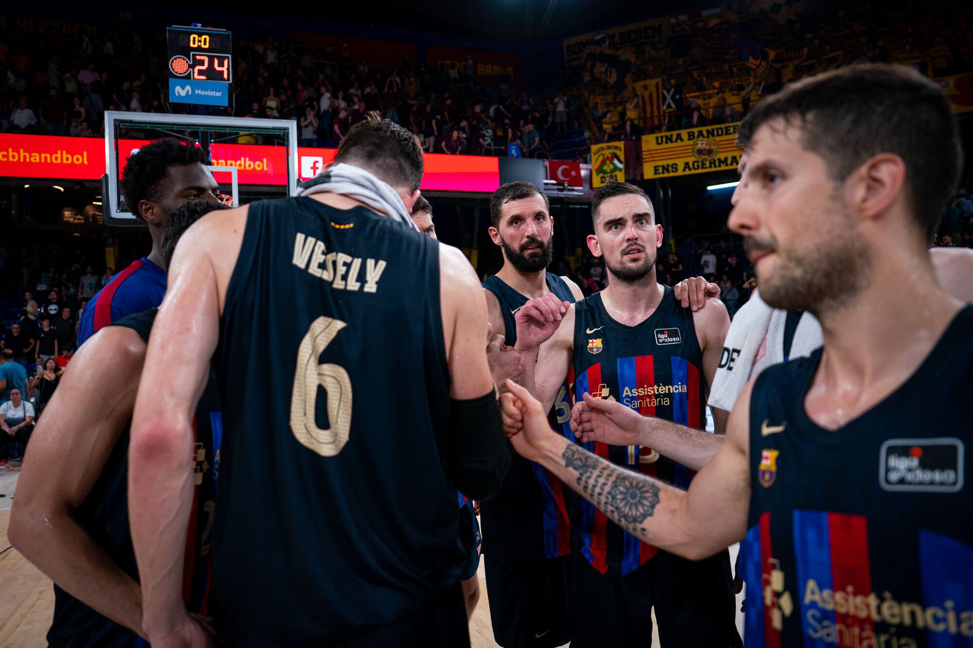 Barcelona - Unicaja, segundo partido de semifinales de la Liga Endesa, en imágenes