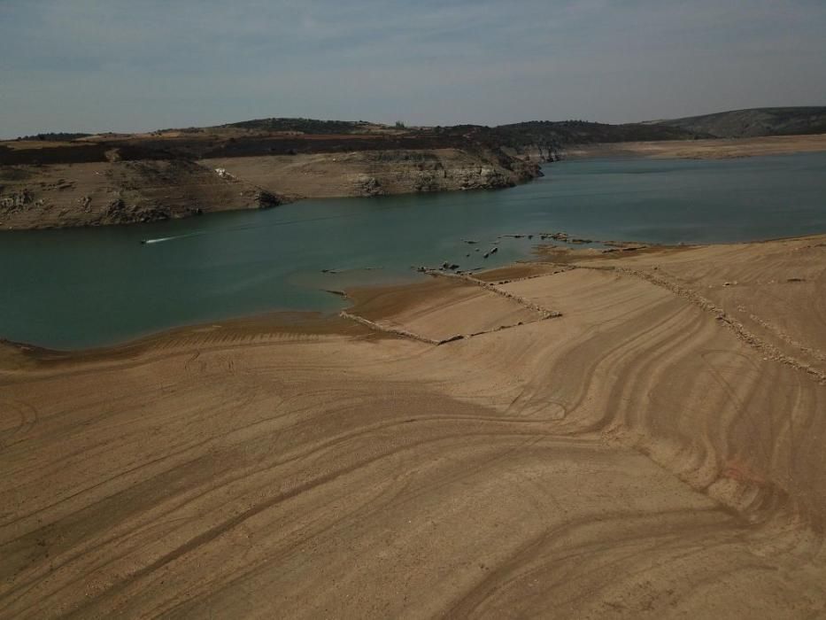Sequía en Zamora: Embalse de Ricobayo