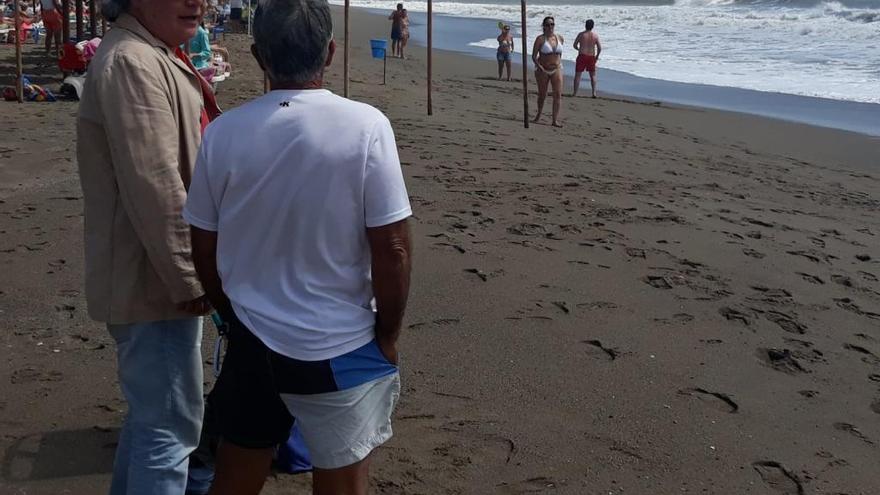 IU ha solicitado la estabilización definitiva de la playa de La Carihuela, en el término de Torremolinos.