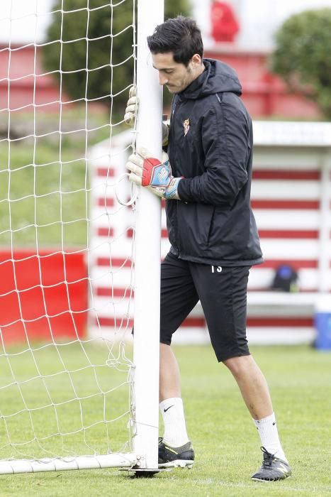 Entrenamiento del Sporting