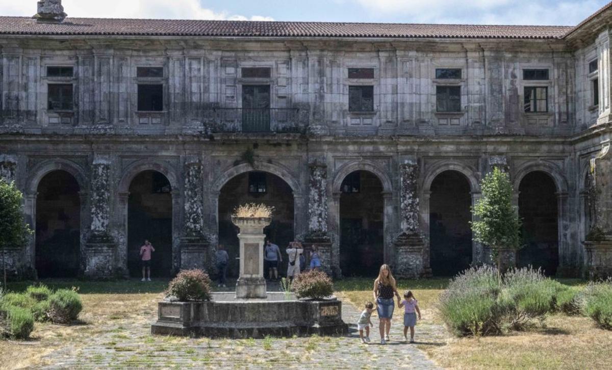 Uno de los claustros del monasterio de Oseira. |  Brais Lorenzo