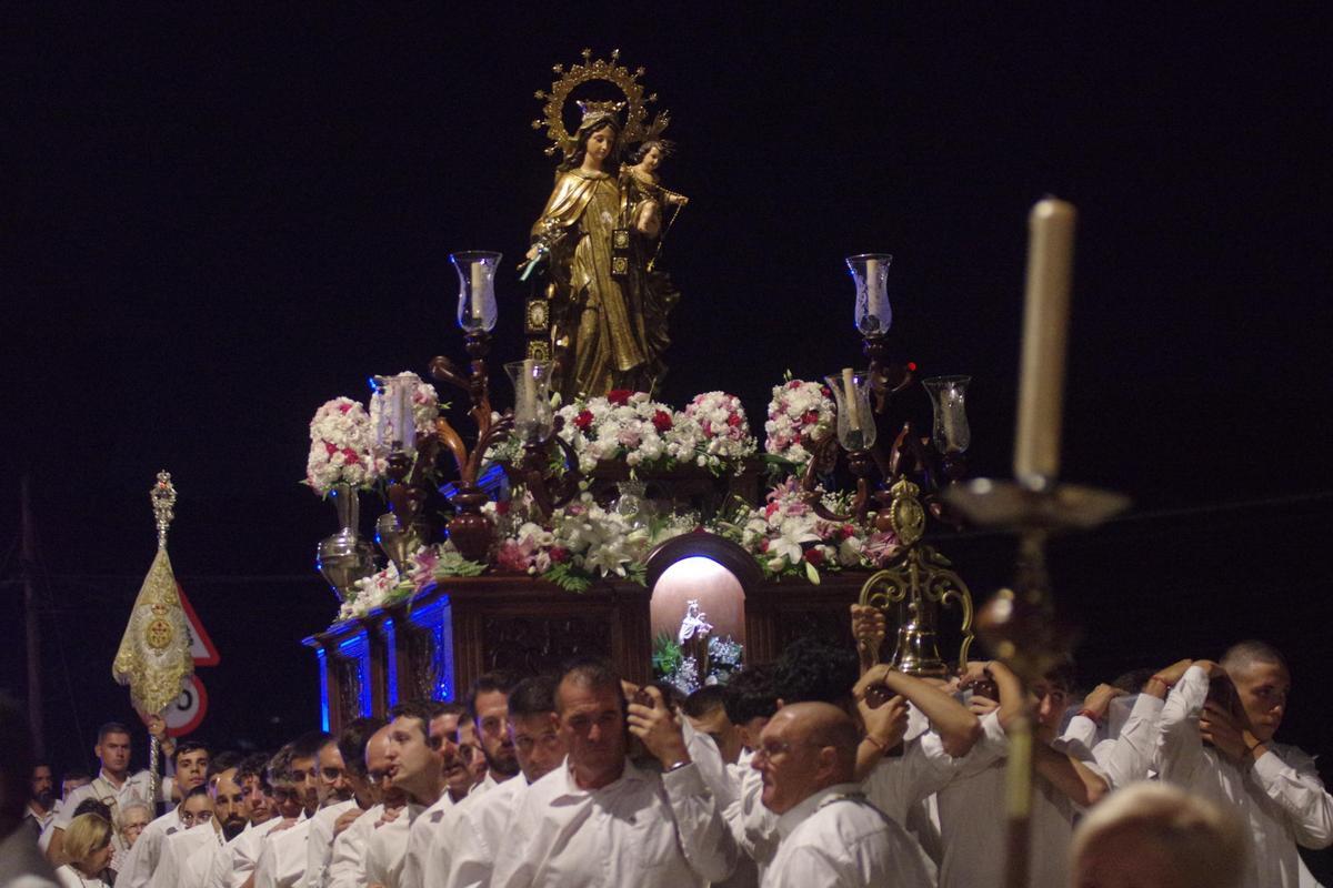 Procesión de la Virgen del Carmen en Junta de los Caminos