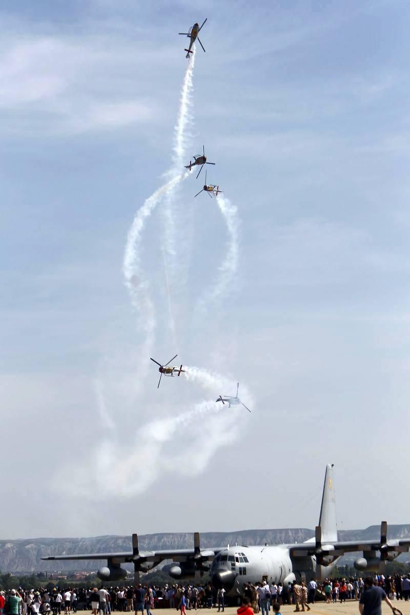 Jornada de puertas abiertas en la Base Aérea de Zaragoza