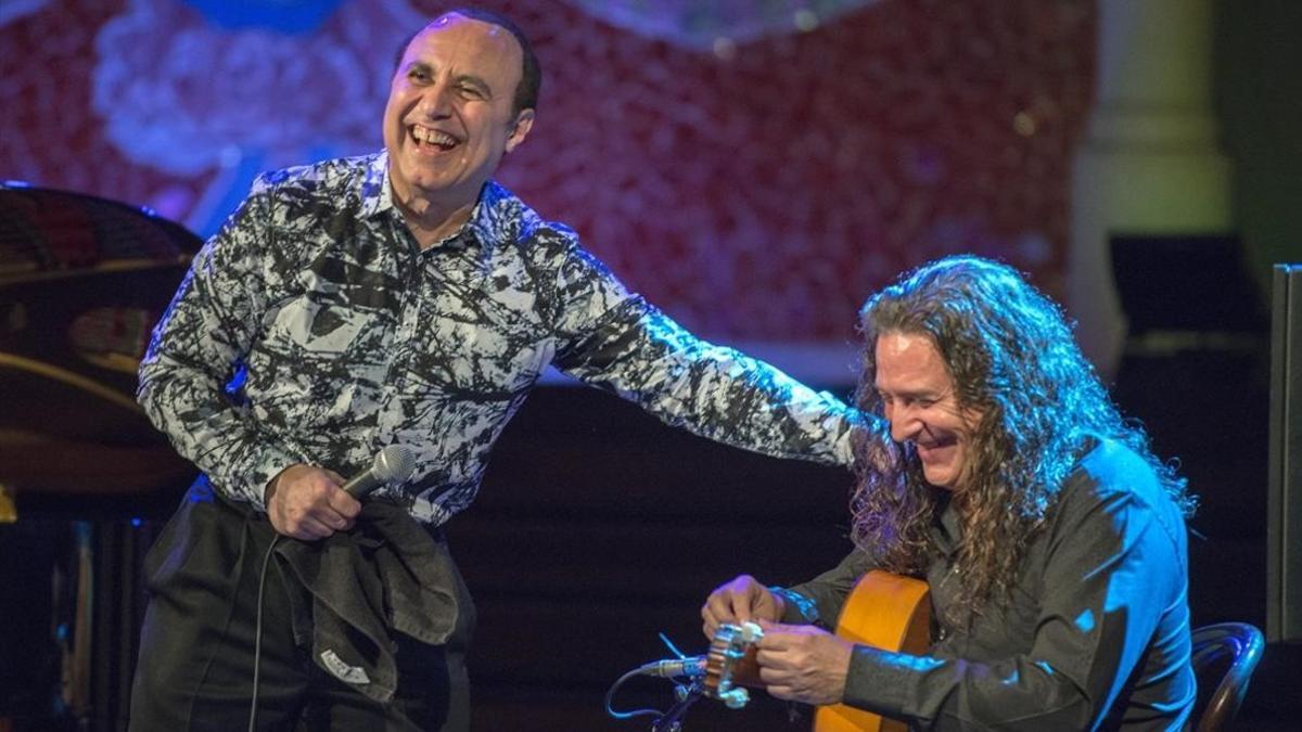 Michel Camilo y Tomatito, en el Palau de la Música.