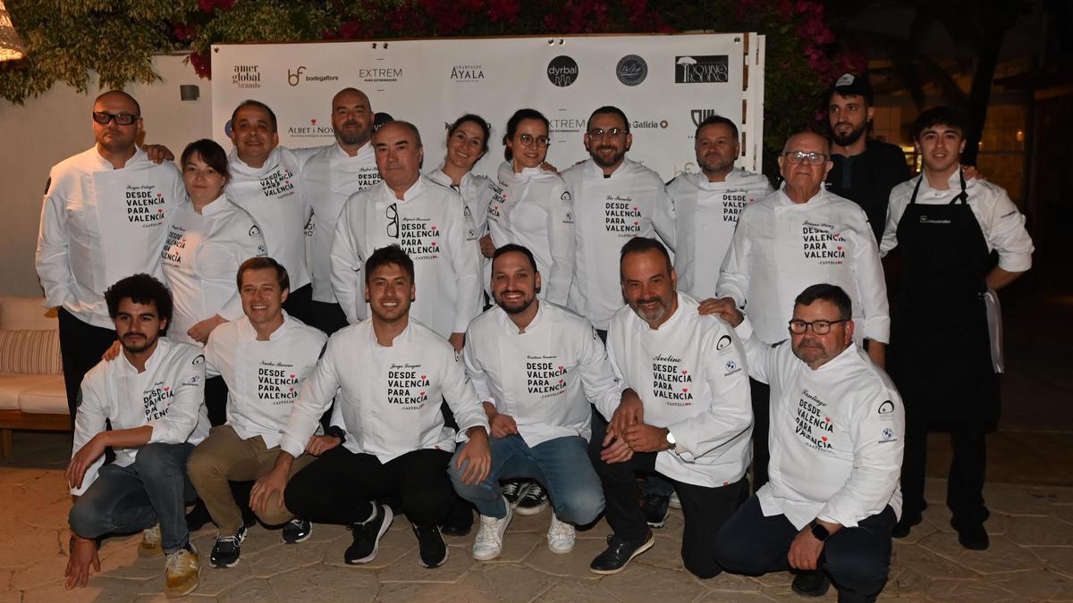 Galería: Los mejores chefs de la cocina castellonense se vuelcan en una cena solidaria inolvidable