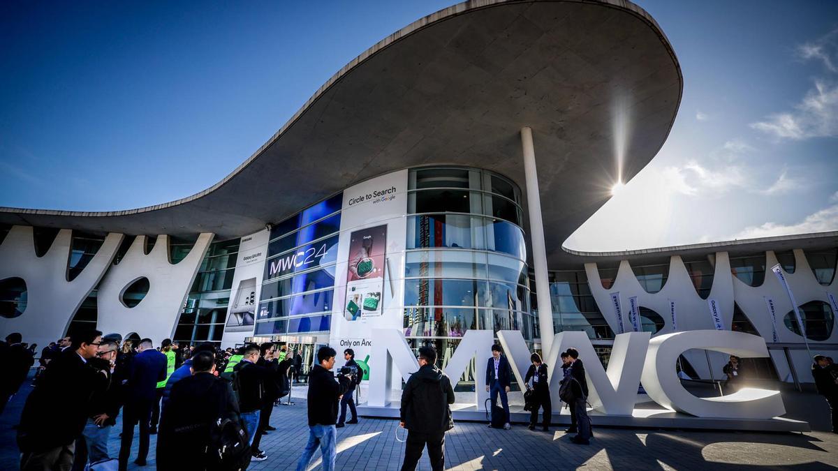 Inauguración del Mobile World Congress en la Fira de Barcelona