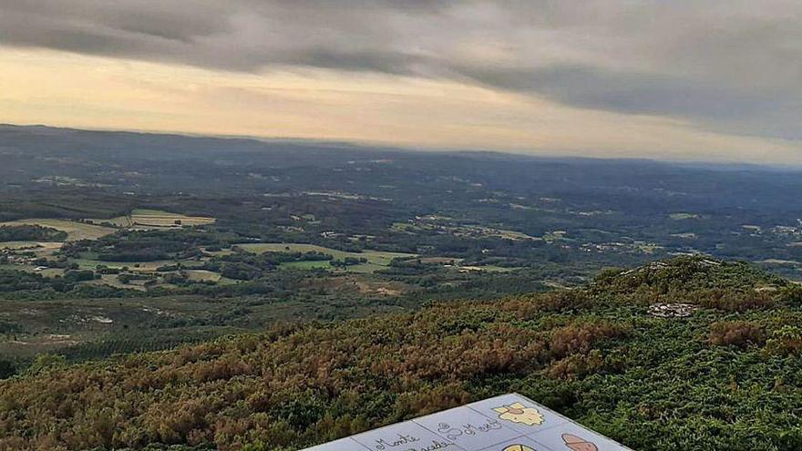 Monte Farelo, entre Agolada y Antas de Ulla