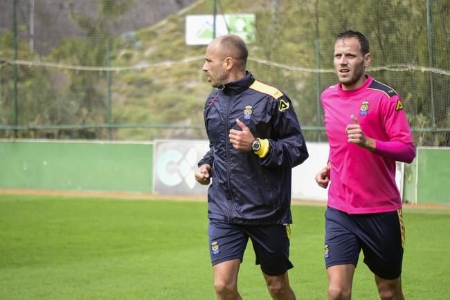 Entrenamiento de la UD Las Palmas