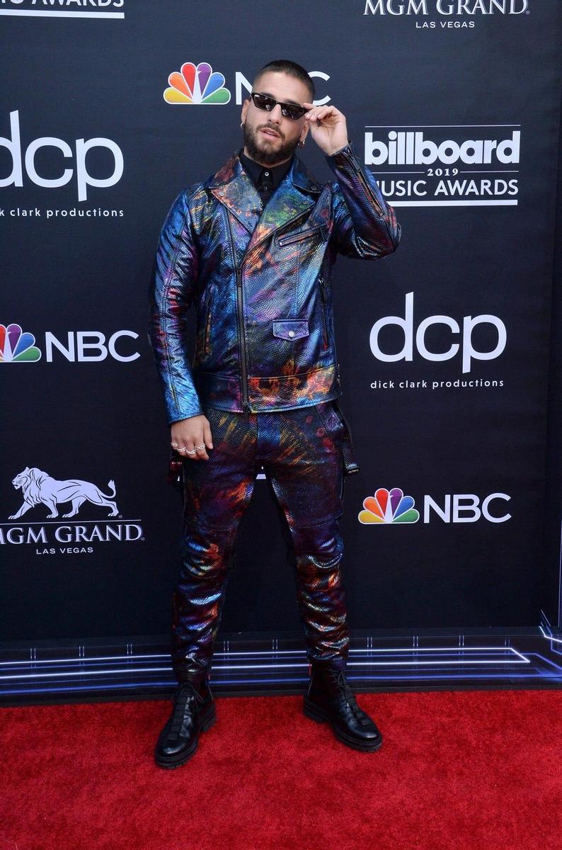 Maluma alfombra roja Billboard Music Awards 2019