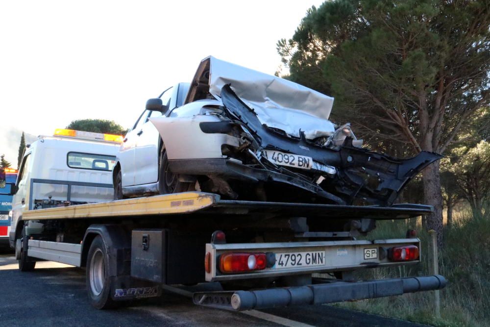 Accident mortal a l''N-260, a Llançà