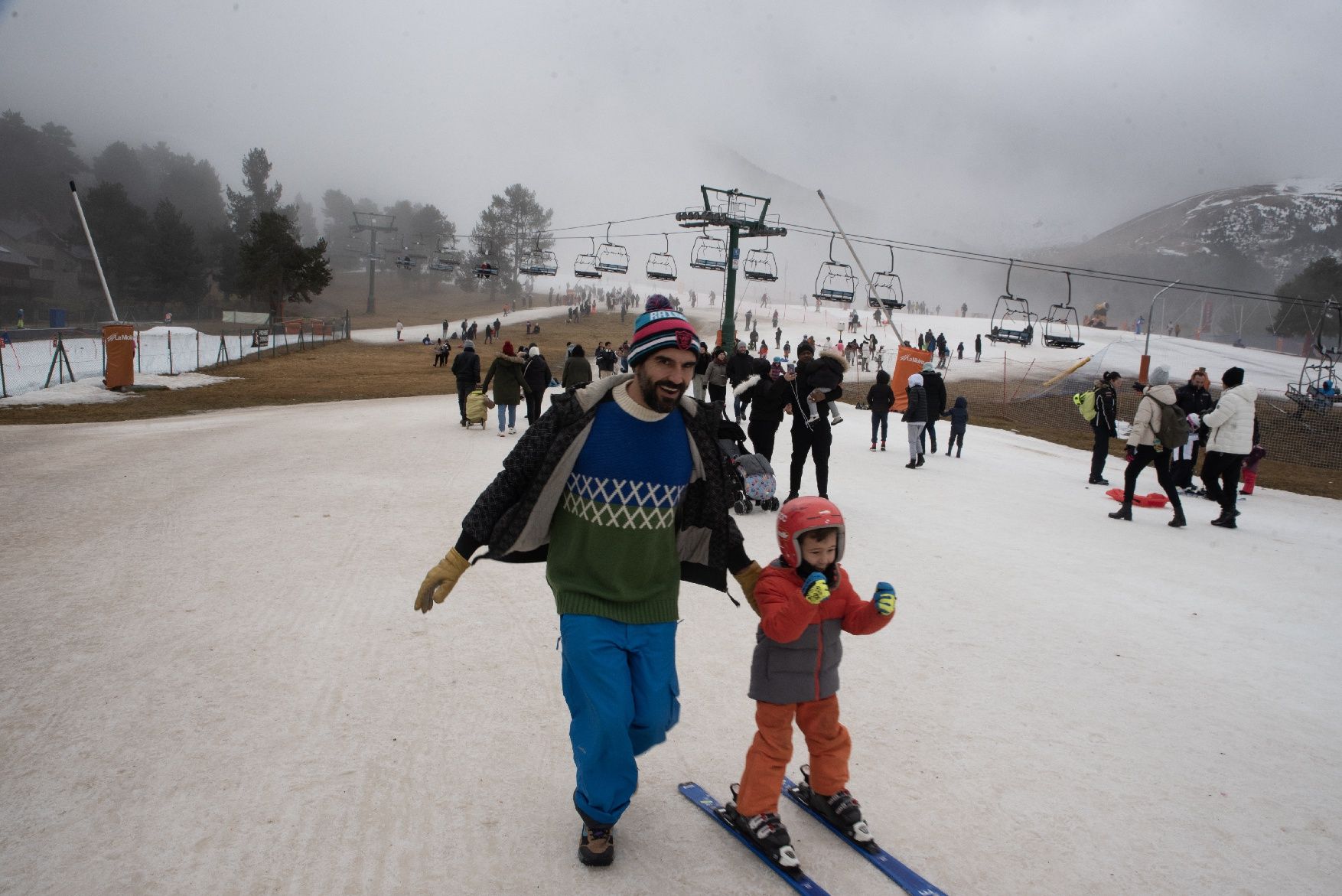 Les millors imatges de La Molina al seu final de temporada d'esquí de Nadal
