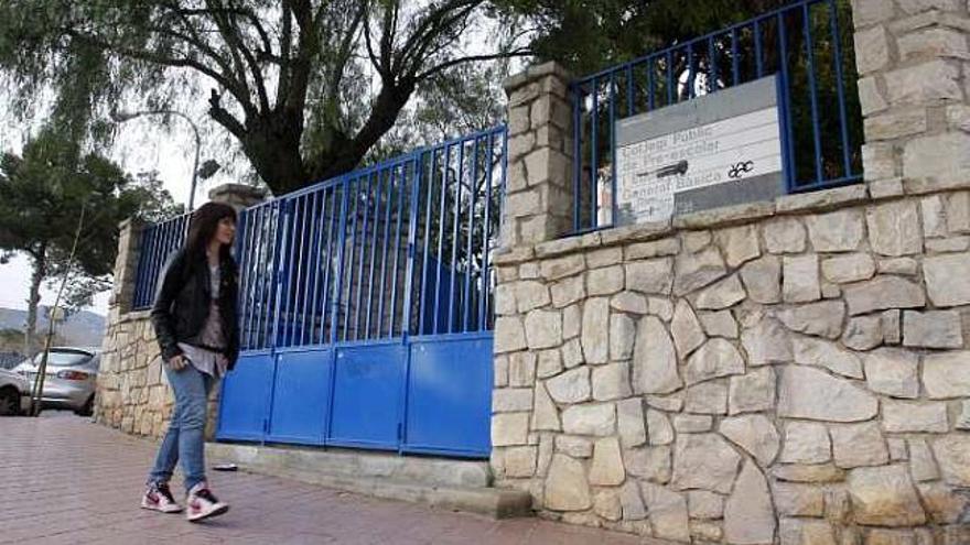 El colegio Juan  Bautista Lledó de Benidorm.