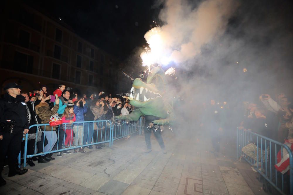 Sant Sebastià 2018: So entzündete Palma das Drachenfeuer