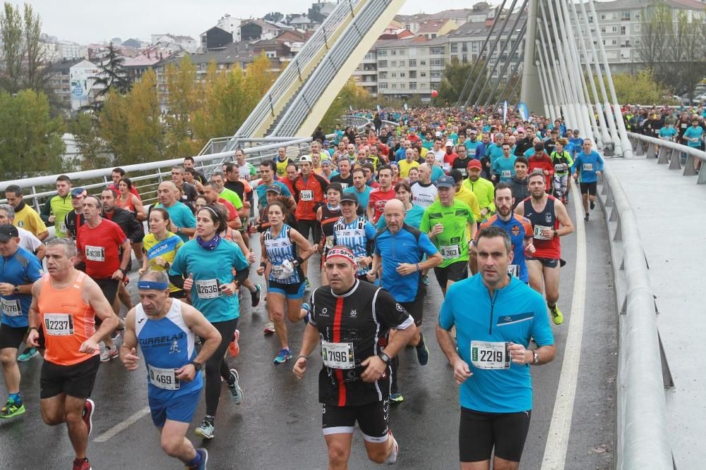 11.000 pisadas en la San Martiño de Ourense. // I. Osorio