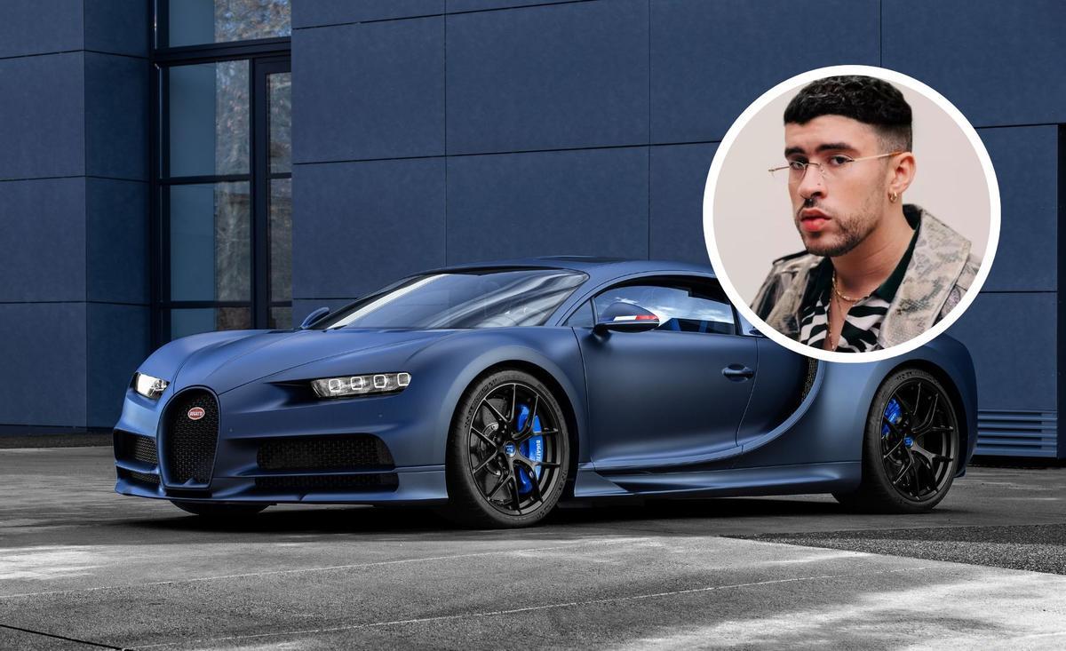 El Bugatti de Bad Bunny era un Chiron Sport 110 Ans.