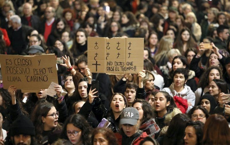 Marcha contra la violencia de género