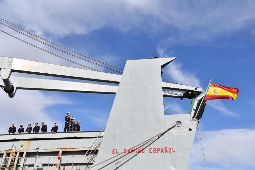 La Armada da de baja el buque El Camino Español