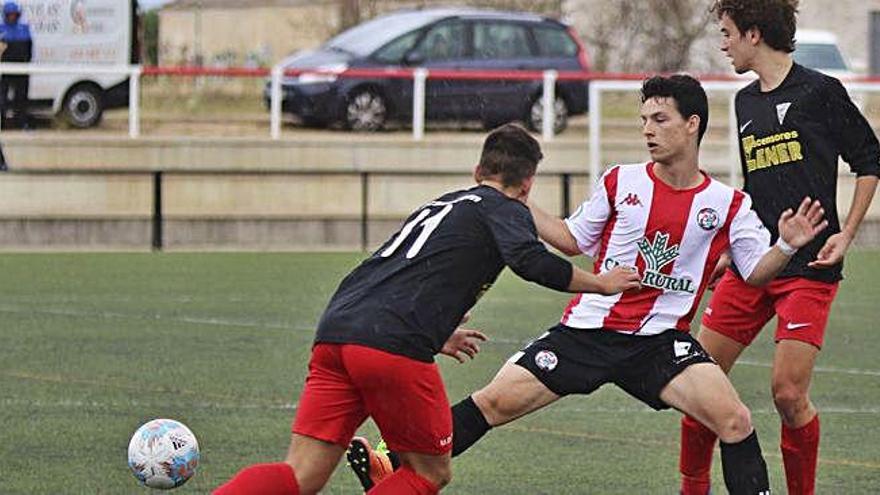 Jugada de un partido anterior de los rojiblancos.