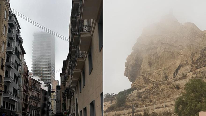 ¿Por qué se cubrió de &quot;niebla caliente&quot; el cielo de Alicante?