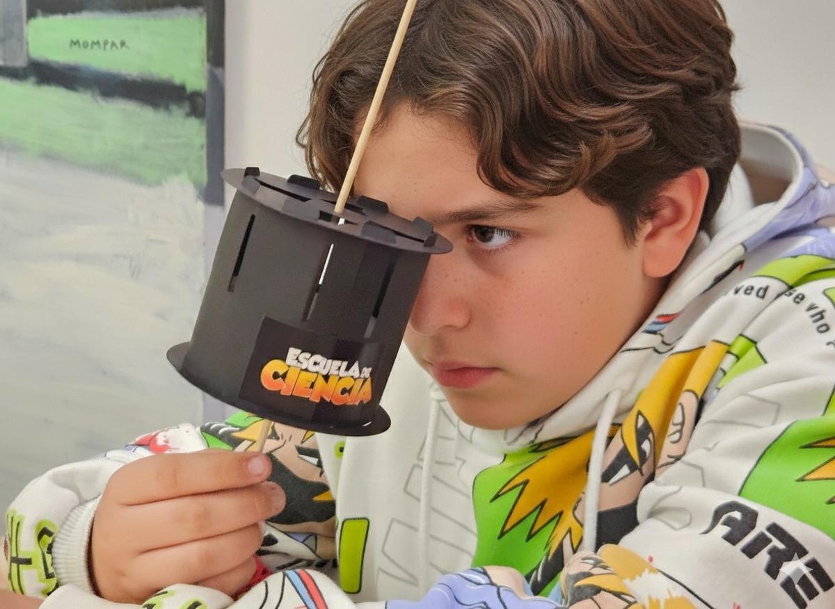 Taller de la Escuela de Ciencia en la Fundación Bancaja.