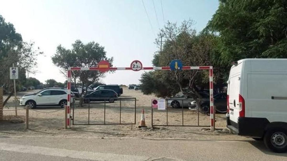 Imatge d’arxiu de l’aparcament situat a l’avinguda Sant Baldiri, davant del cementiri.
