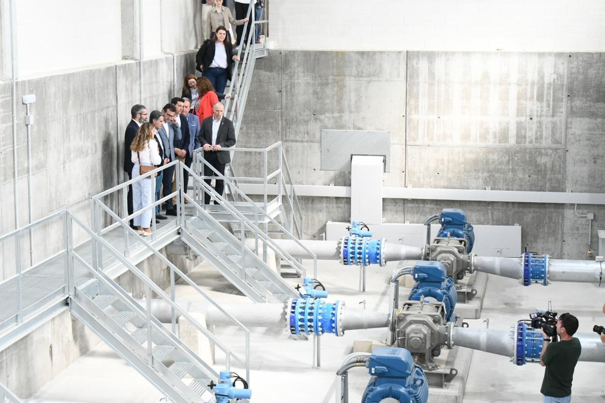 Visita institucional a la Estación de Tratamiento de Agua Potable (ETAP) de Sierra de la Espada.
