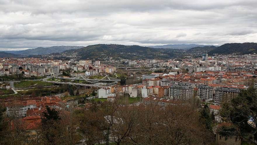 Una vista de Ourense desde el Seminario Mayor. // Agostiño Iglesias