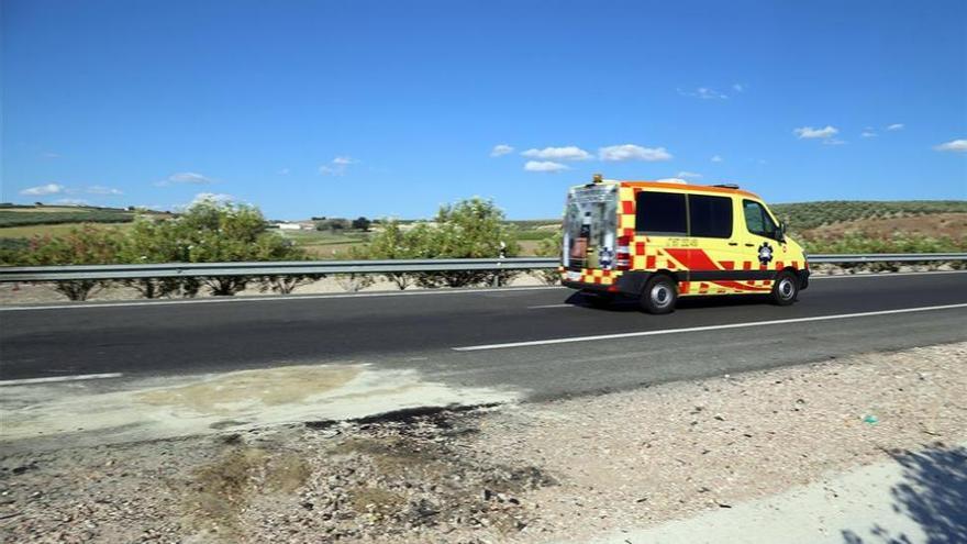 Dos muertos en una colisión frontal en la A-45 a la altura de La Rambla