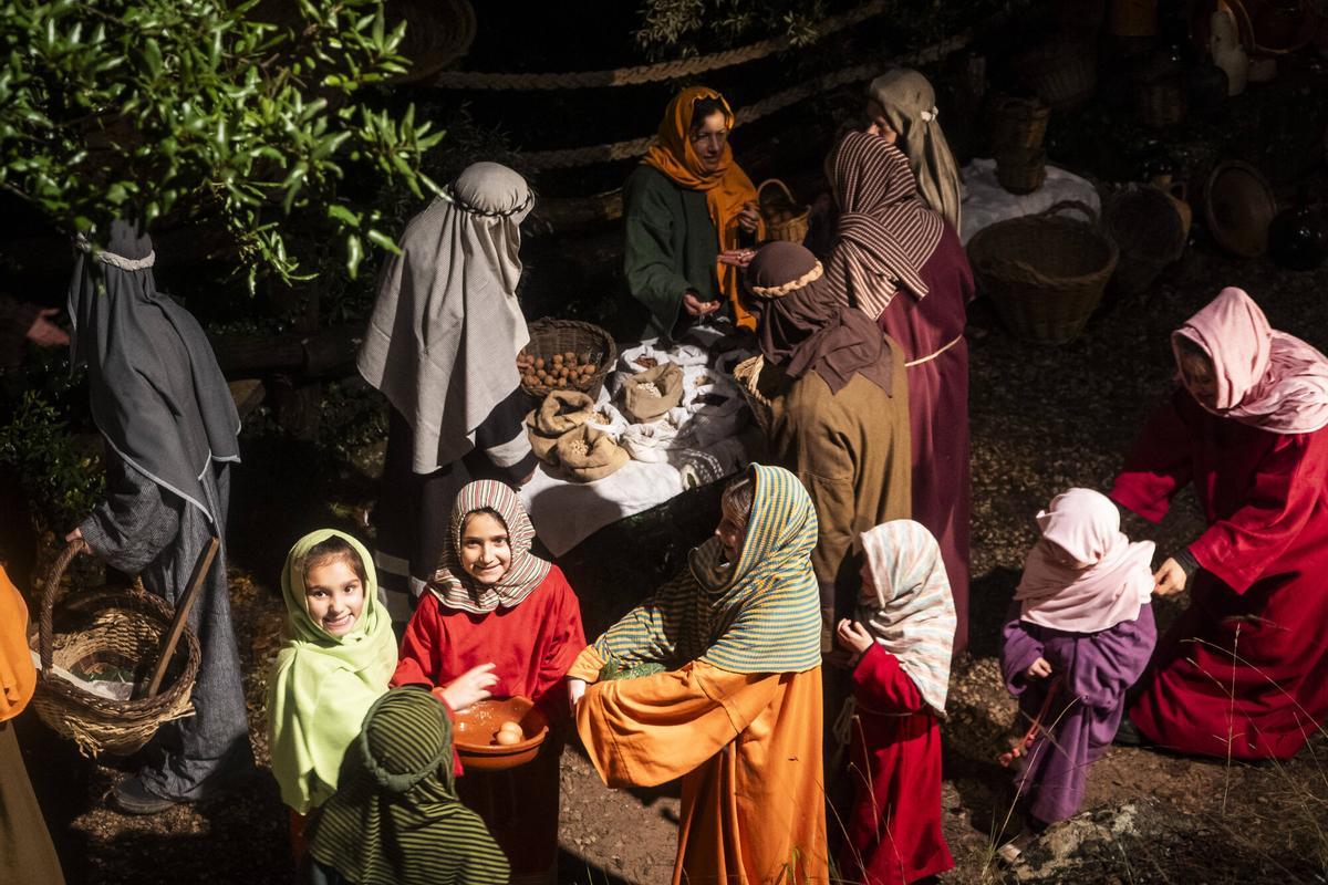 El Pessebre Vivent del Bages, a les Torres Fals, en imatges