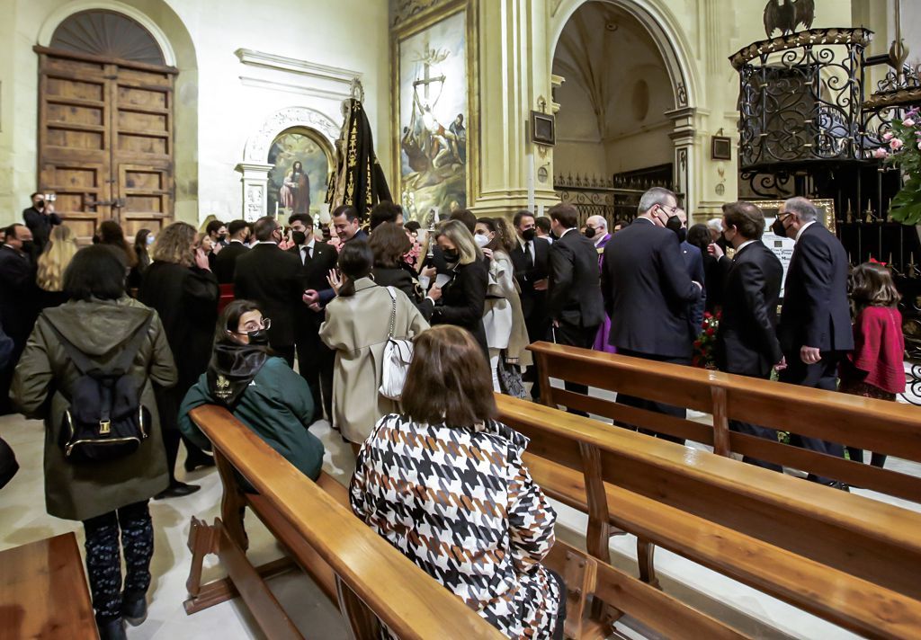 Semana Santa de Lorca 2022: Virgen de la Soledad del Paso Negro, iglesia y procesión