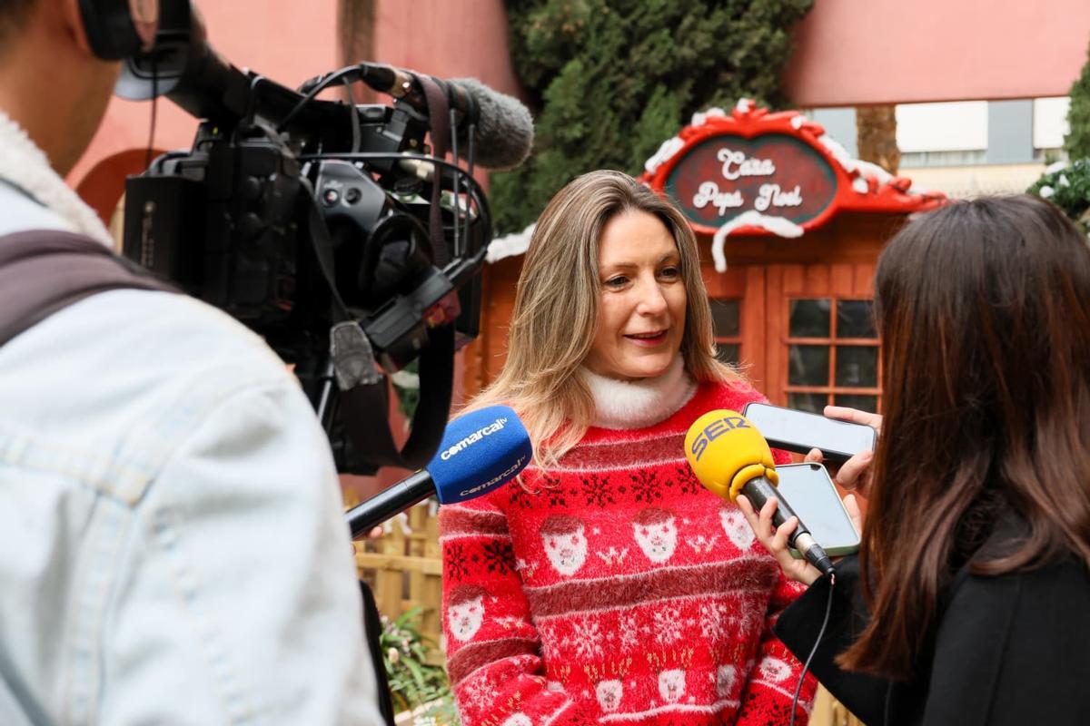 María de las Huertas García, edil de Festejos de Lorca.