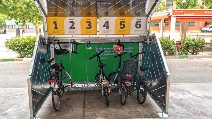 En bici al tren: la estación de Zamora contará con aparcamientos seguros para bicicletas