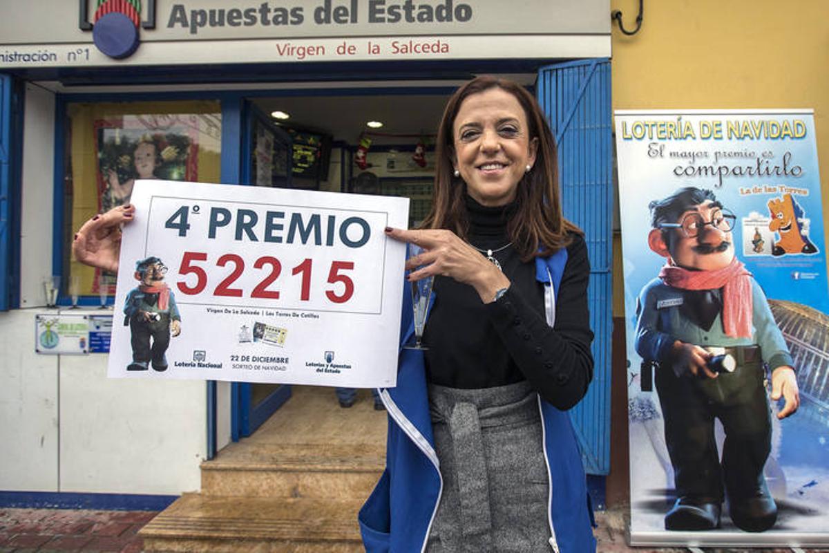 LOTERA DE LAS TORRES DE COTILLAS REPARTE TRES MILLONES DEL 52.215