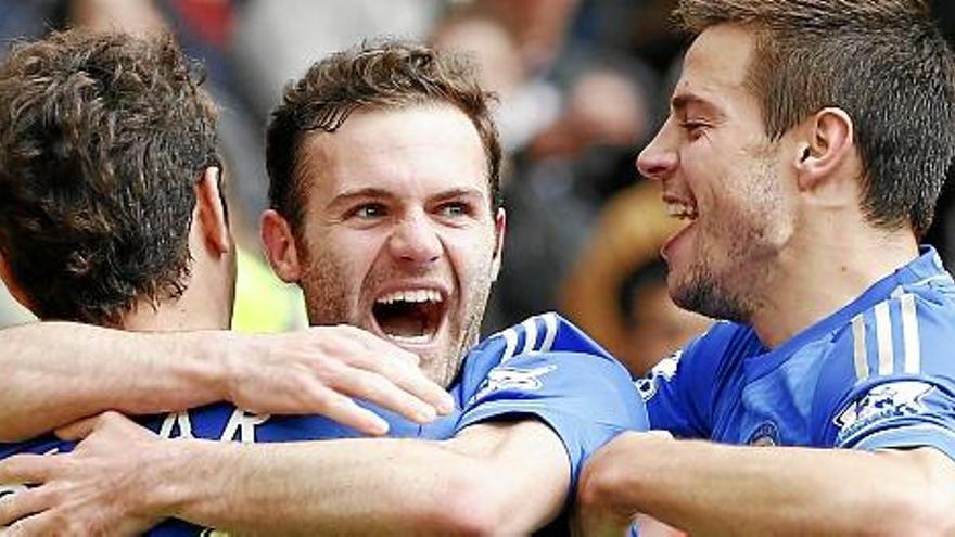 Mata cerró la clasificación del Chelsea para la Champions