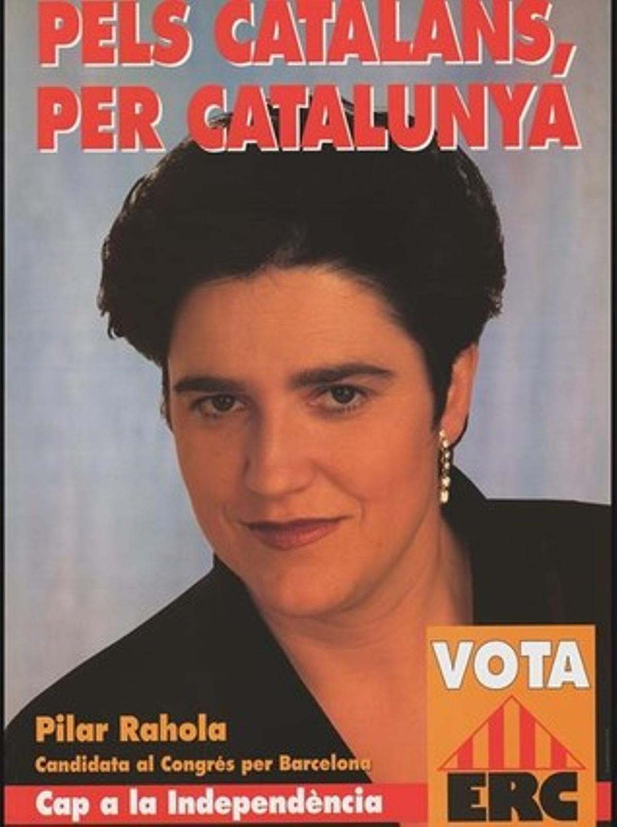 Cartell d’ERC per a les eleccions generals del 1993.