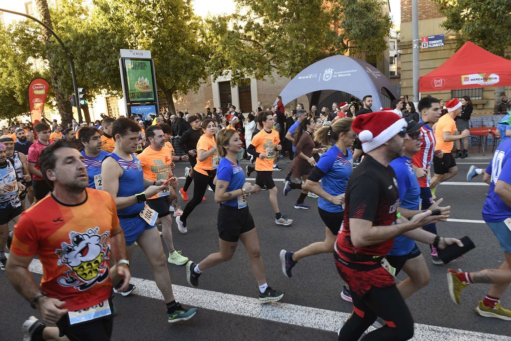 La San Silvestre 2025 en Murcia, en fotografías