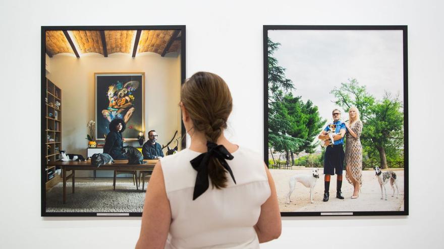 Una imagen de la exposición de Estela de Castro en La Térmica.