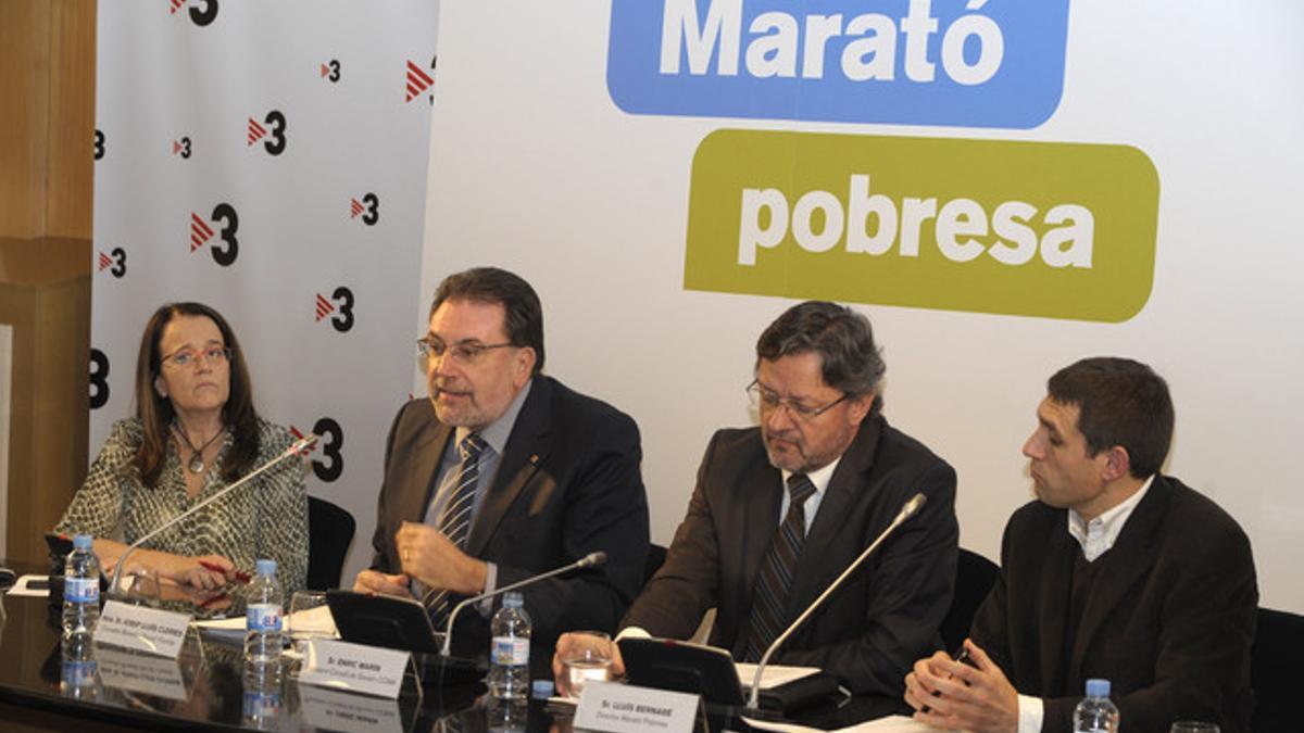 Acto de presentación de la Marató de TV-3