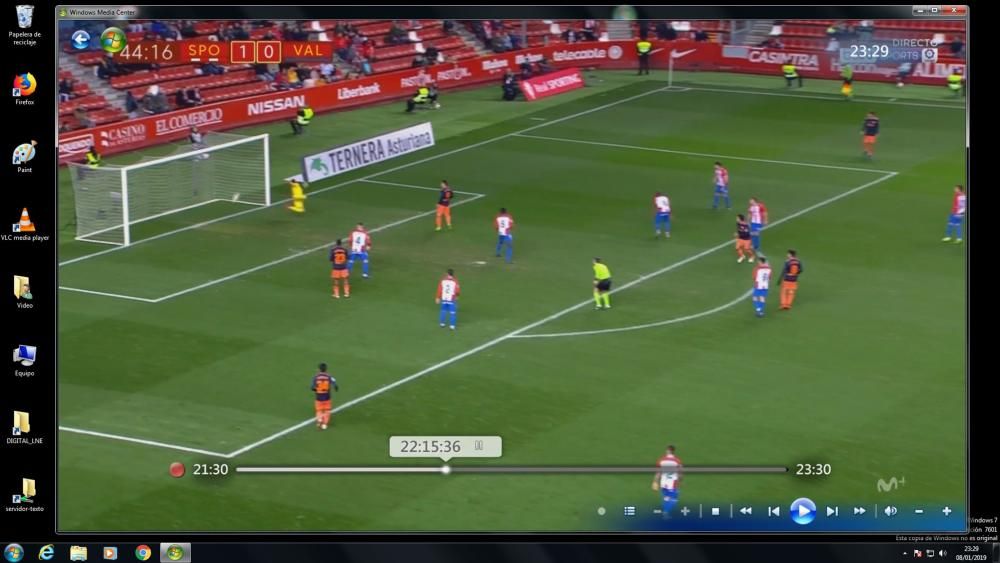 El partido de Copa entre el Sporting y el Valencia, en imágenes