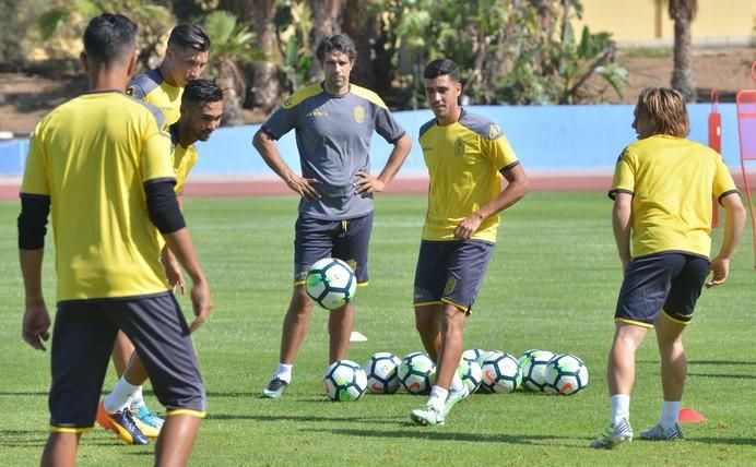 Primer entrenamiento de la UD Las Palmas