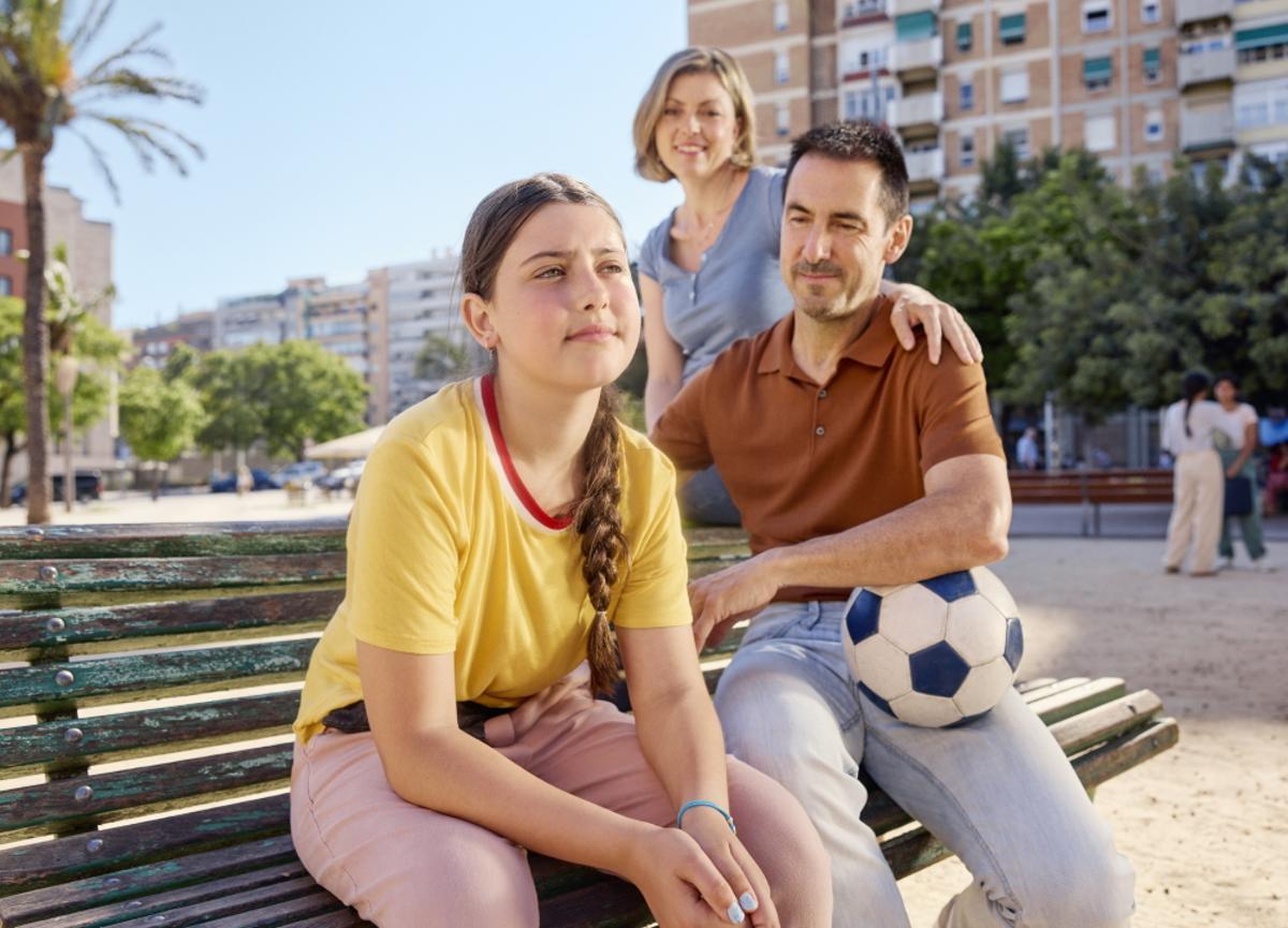 Ana Tormos y familia