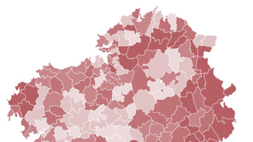 El PSOE recupera la segunda plaza en Galicia pero mantiene las ciudades como su punto débil