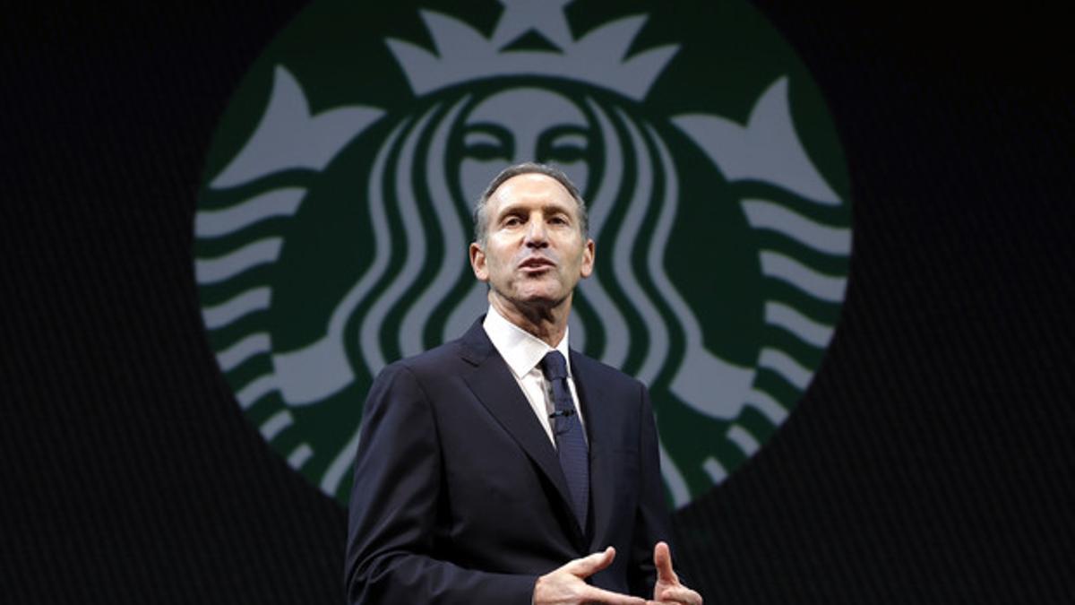 Howard Schultz, presidente de Starbucks.