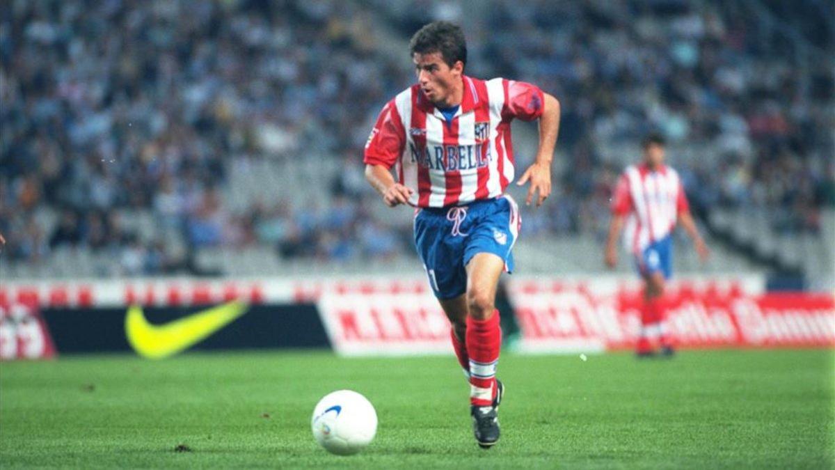 Jordi Lardín, en su etapa en el Atlético de Madrid