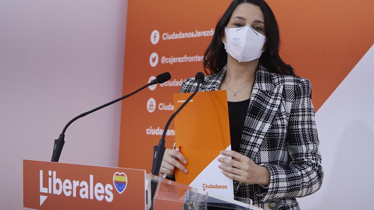 La presidenta de Ciudadanos, Inés Arrimadas.