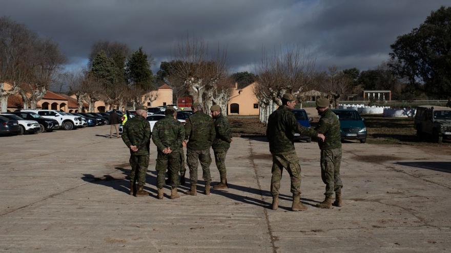 Gran parte de los 1.400 militares zamoranos de Monte la Reina serán de nuevo ingreso