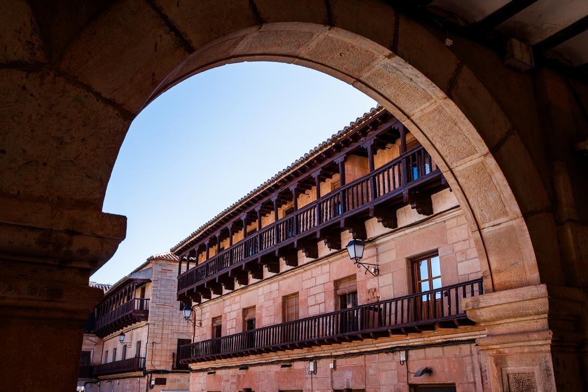Arco de la plaza mayor de Villanueva de los Infantes