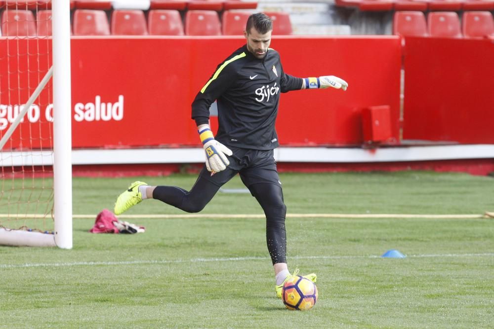 Entrenamiento del Sporting