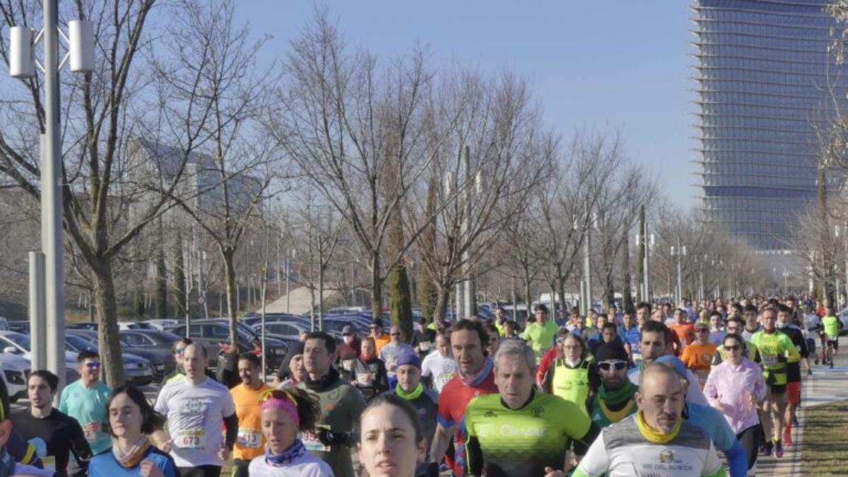 Carrera 10K del Roscón de Zaragoza, en una de las ediciones anteriores